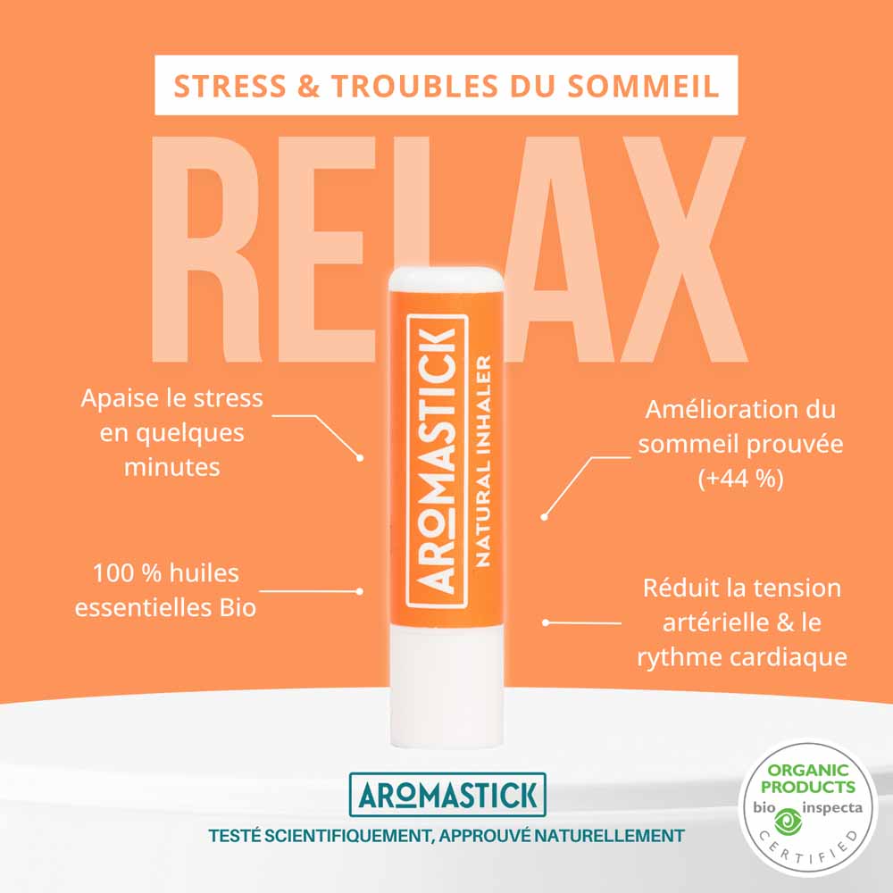 Aromastick Inhalateur Relax Bio 8g