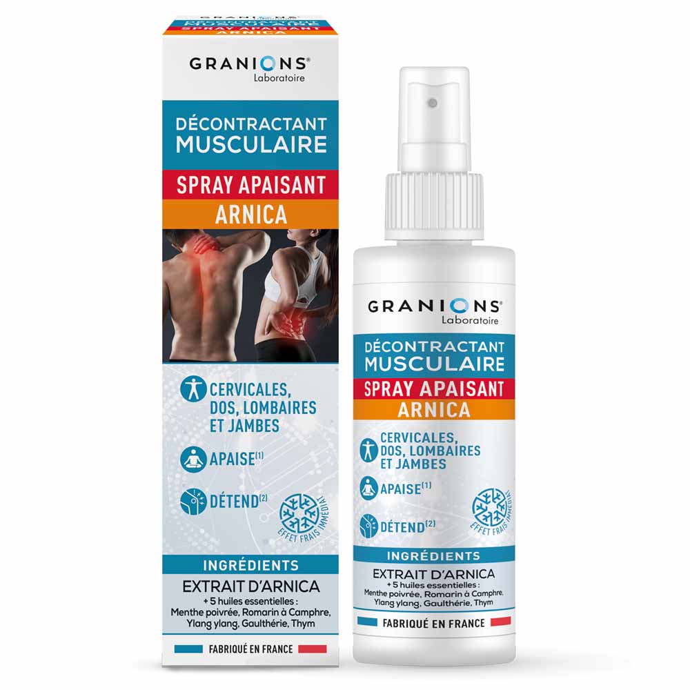 Granions Spray rilassante muscolare all'Arnica 100 ml