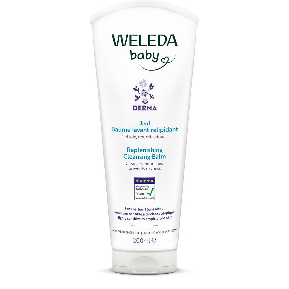 Weleda Derm 3in1 Balsamo detergente rimpolpante 200 ml