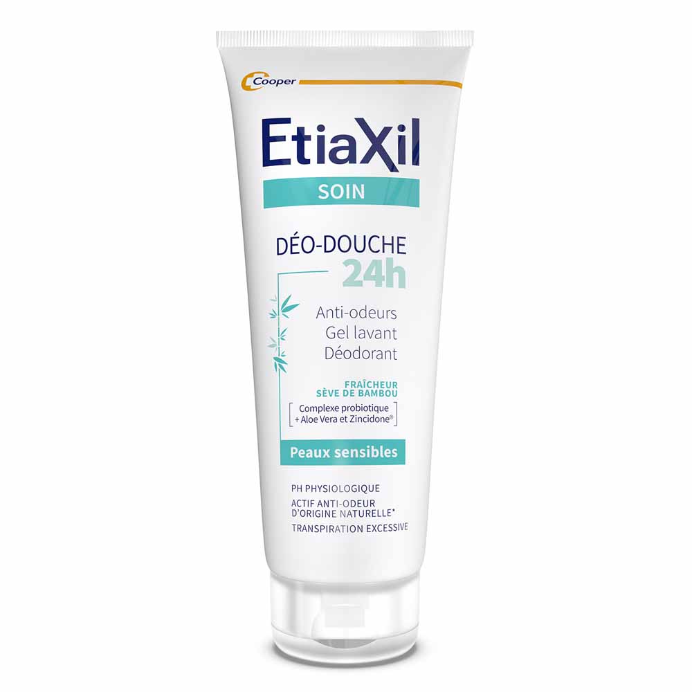 Etiaxil Doccia Doccia deodorante 24h freschezza estratto di bambù per pelli sensibili 200 ml