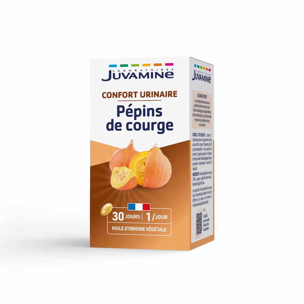 Juvamine Semi di zucca Comfort urinario maschile 30 capsule