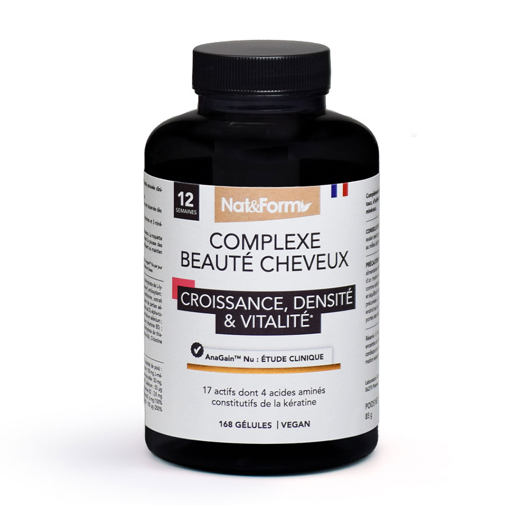 Nat&Form Complexe Beauté Cheveux 168 gélules