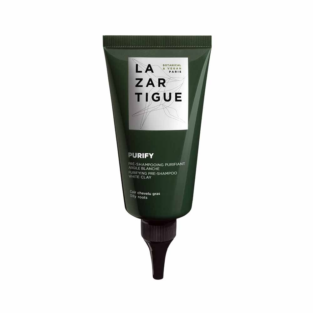Lazartigue Purify Trattamento pre-shampoo purificante con argilla bianca 75 ml