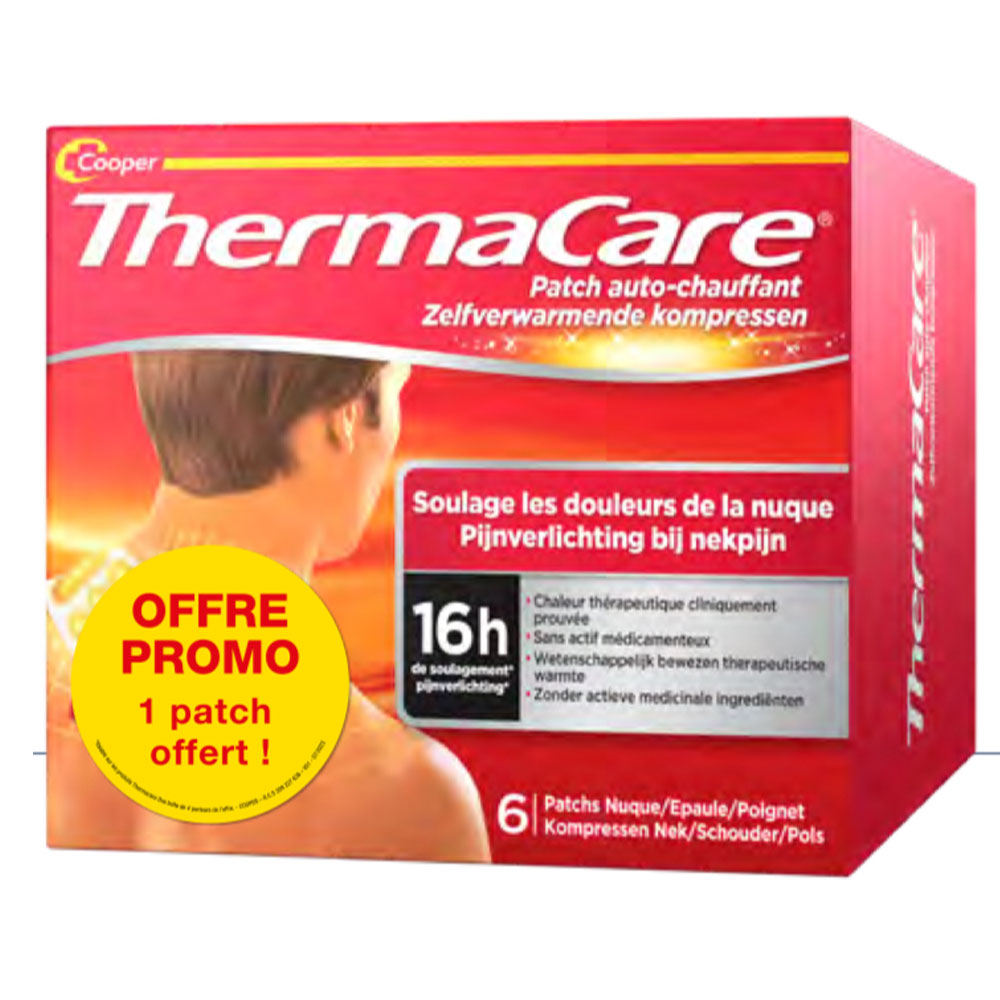 Thermacare Cerotto autoriscaldante per collo, spalle e polso 5 + 1