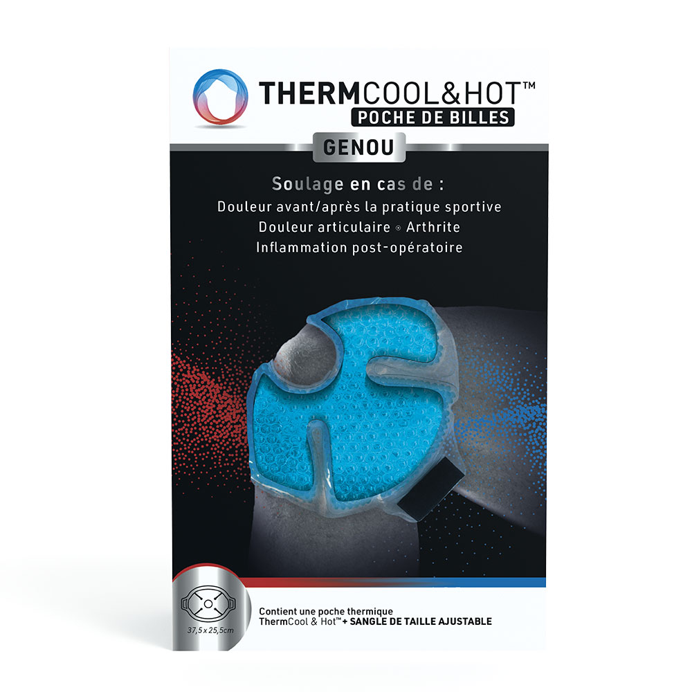 Bausch&Lomb ThermCool&Hot Poche de Billes Genou Chaud/Froid