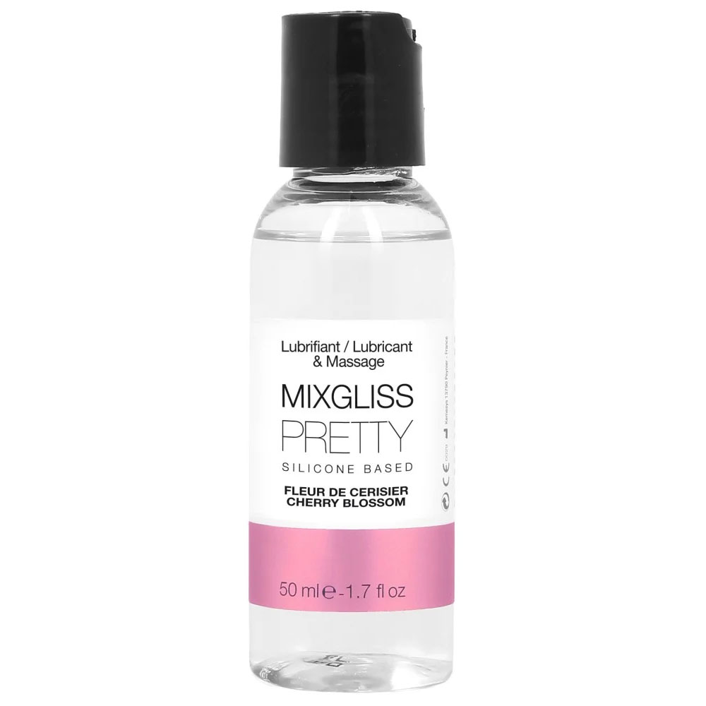 Mixgliss Lubrificante e massaggio a base di silicone profumo fiore di ciliegio 50 ml