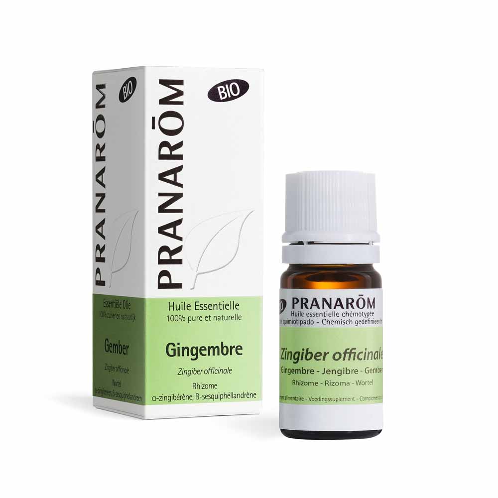 Pranarôm Oli Essenziali Olio essenziale zenzero bio 5 ml
