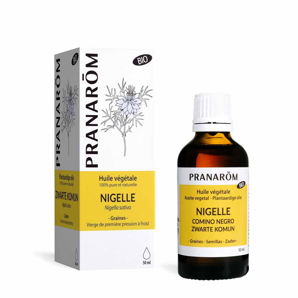 Pranarôm Oli Vegetali Olio di Nigella Vegetale Biologico 50 ml