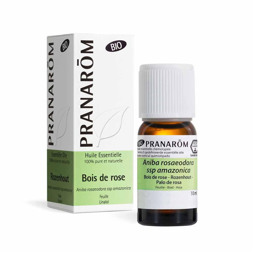 Pranarôm Oli Essenziali Olio essenziale di legno di rosa bio 10 ml