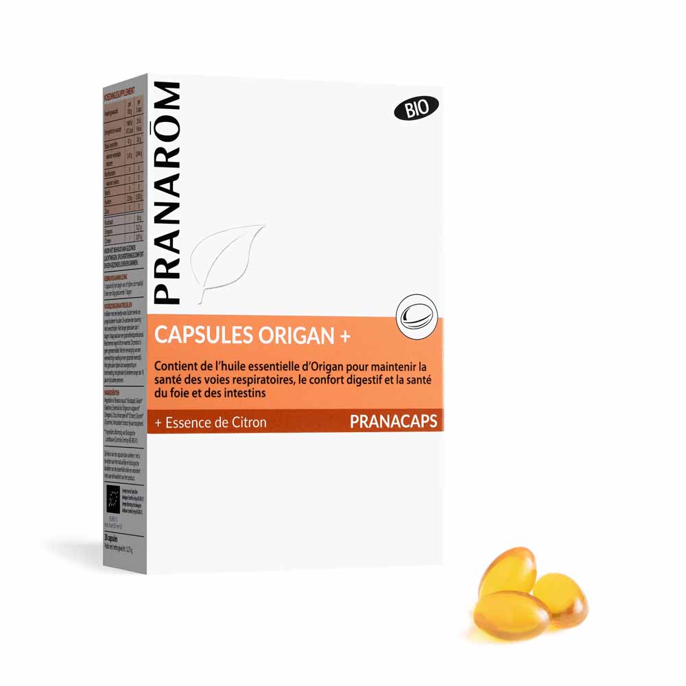 Pranarôm Pranacaps Origano + 30 Capsule Bio