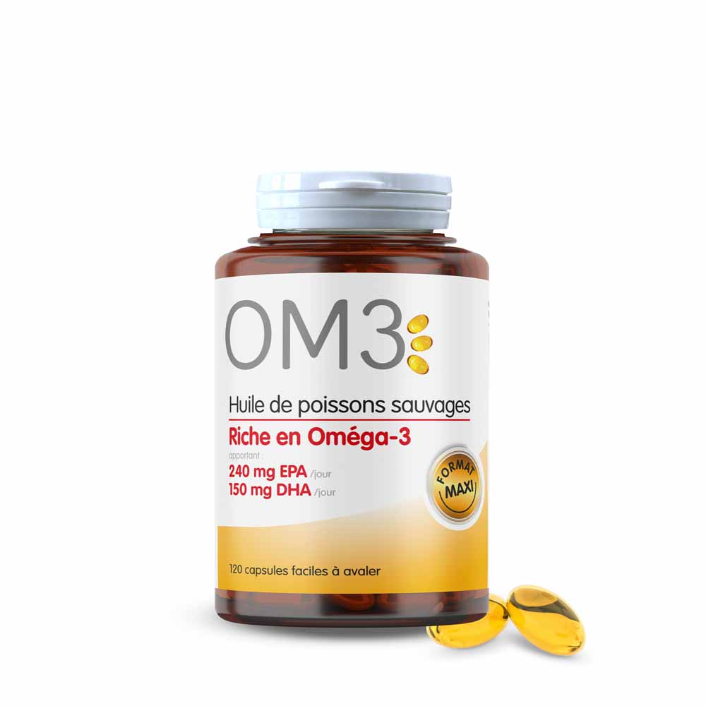 OM3 Olio di pesci selvaggi 120 capsule