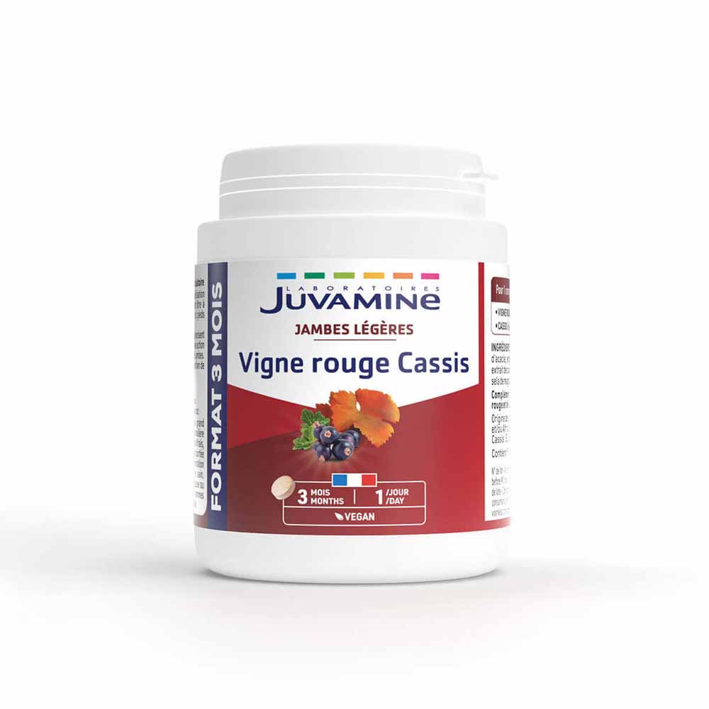 Juvamine Vigne rossa e ribes nero gambe leggere