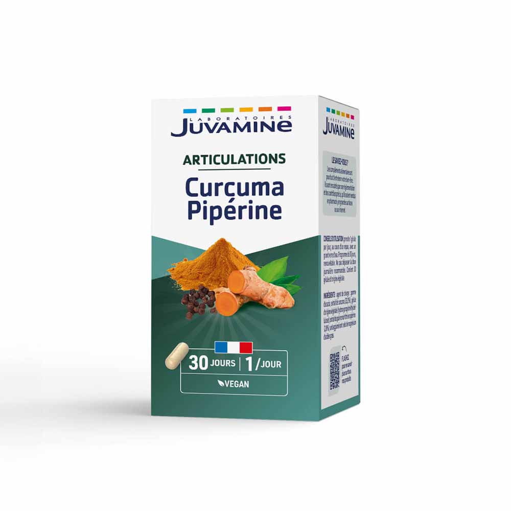 Juvamine Curcuma e piperina 30 capsule
