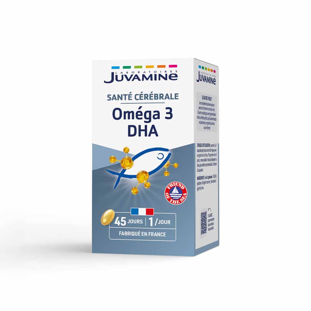Juvamine Omega 3 DHA salute cerebrale 45 capsule