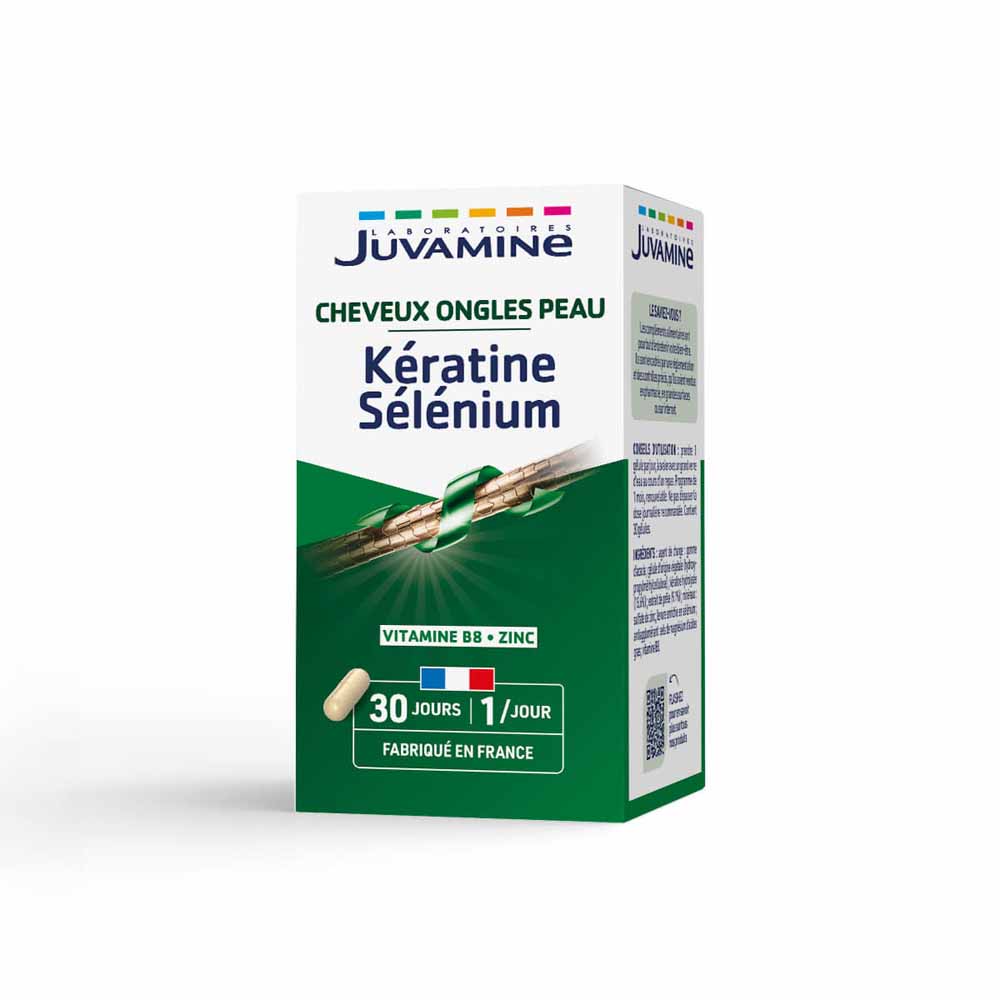 Juvamine Cheratina e selenio 30 capsule