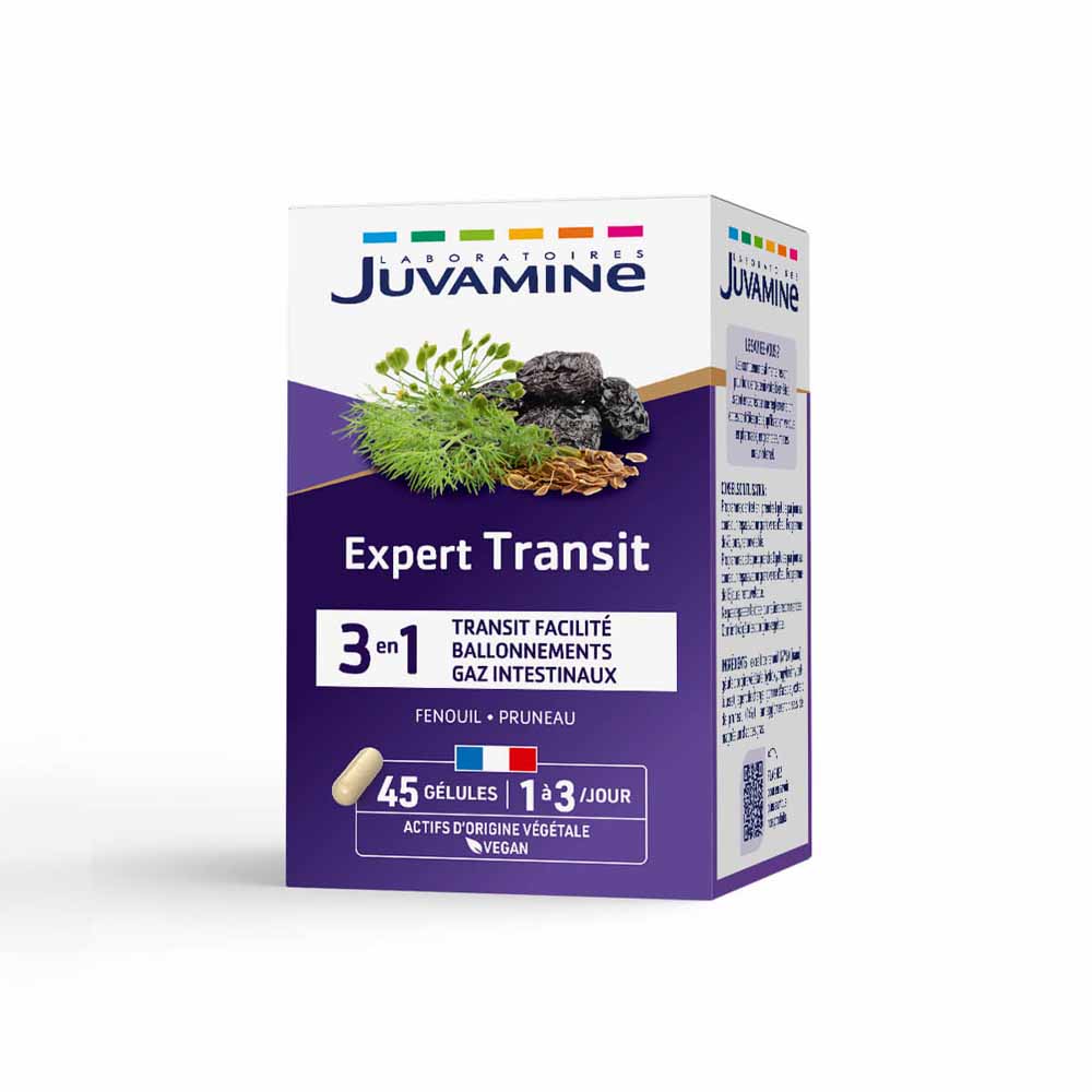 Juvamine Transito esperto Finocchio Prugna 45 capsule
