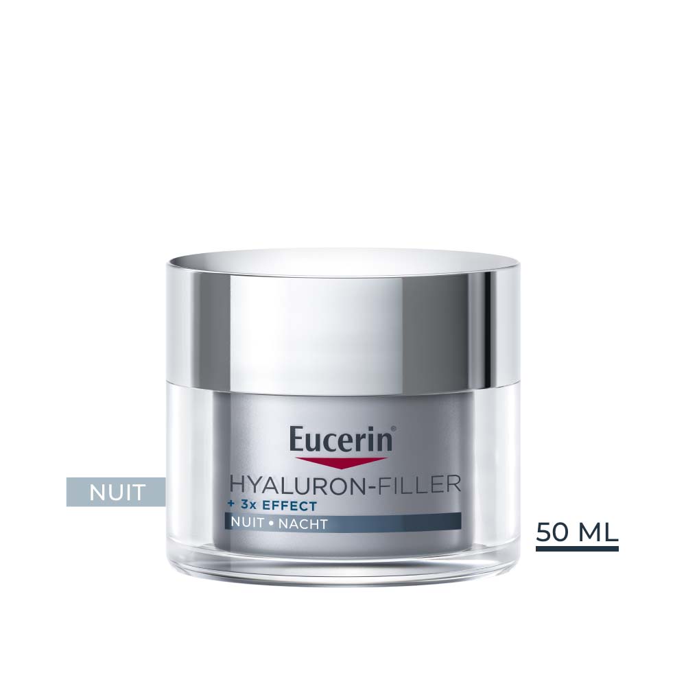 Eucerin Hyaluron-Filler + 3x Effect Trattamento notturno rassodante 50 ml