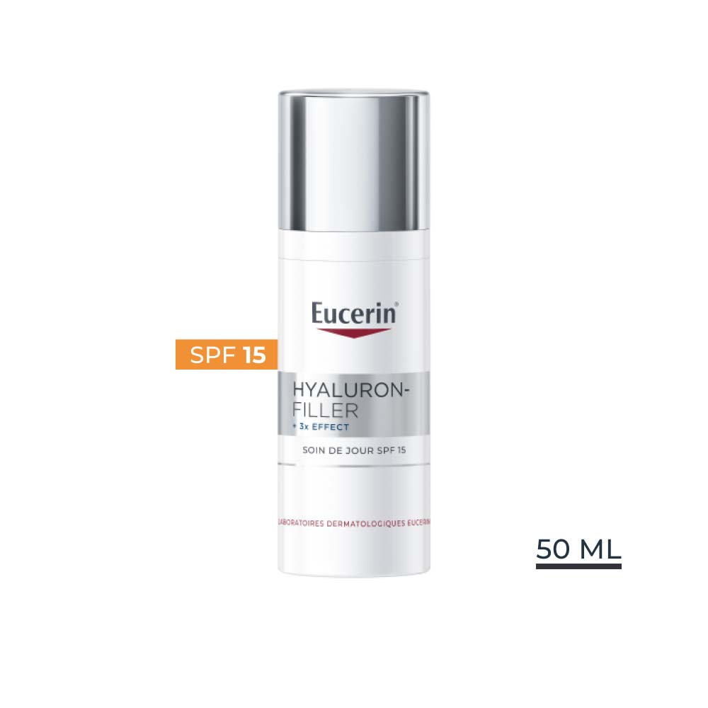 Eucerin Hyaluron-Filler + 3x Effect Crema giorno SPF15 per pelle normale a mista 50 ml