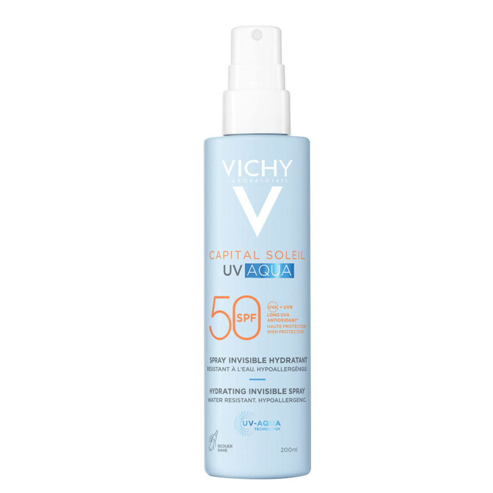 Vichy Capital Soleil UV Aqua Spray invisibile idratante SPF50 200 ml