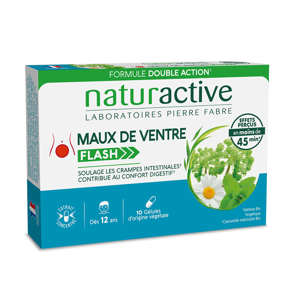 Naturactive Mal di stomaco Flash 10 capsule