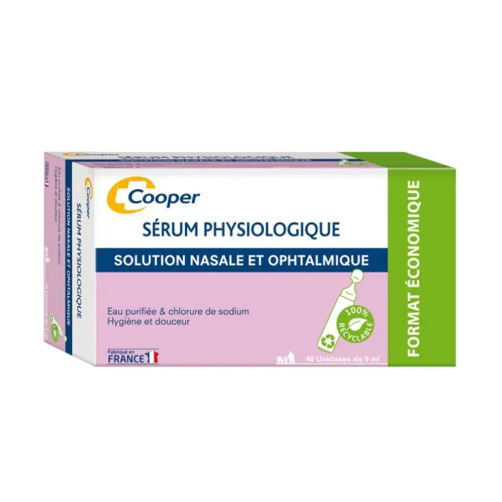 Cooper Soluzione salina Soluzione nasale e oftalmica 40x5ml