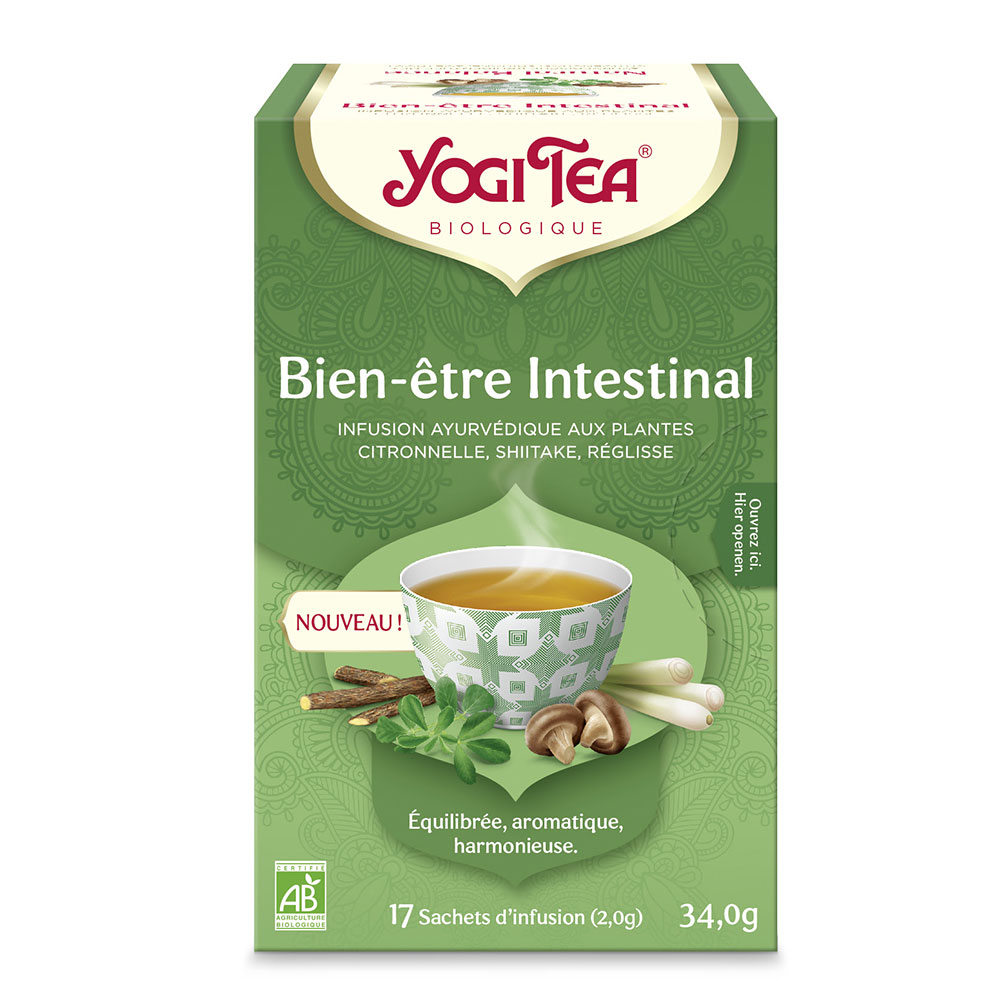 Yogi Tea Benessere intestinale 17 bustine