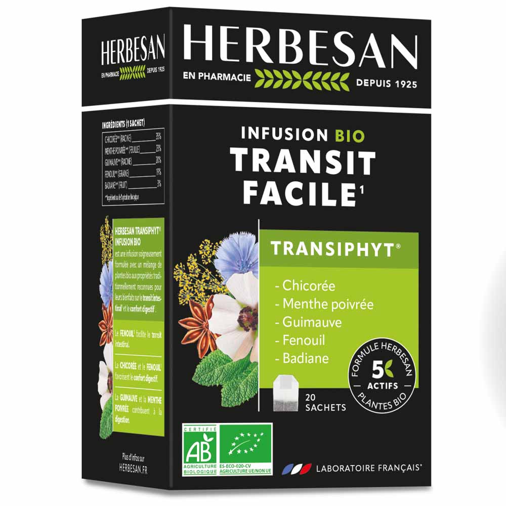 Herbesan Infuso di Transifit con 6 piante Bio x20 bustine