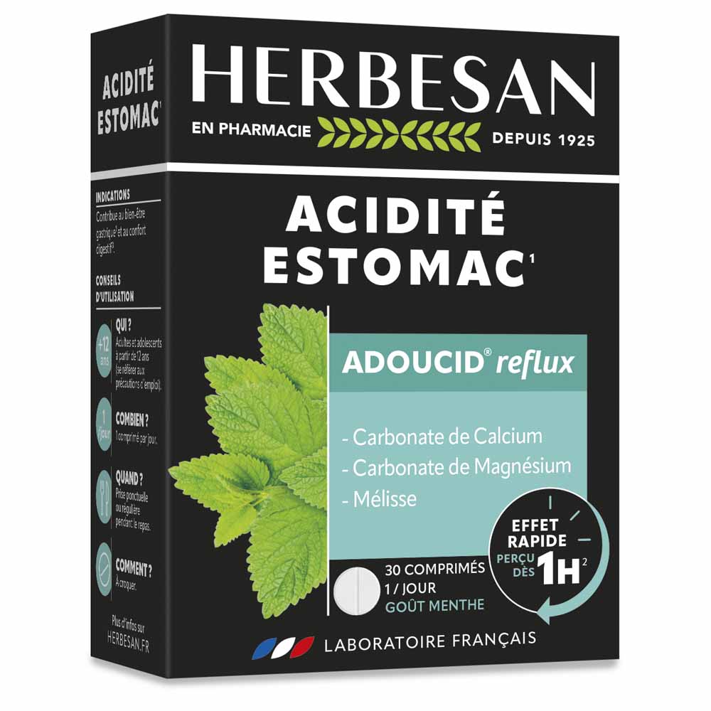 Herbesan Infuso lenitivo menta per lo stomaco 30 compresse