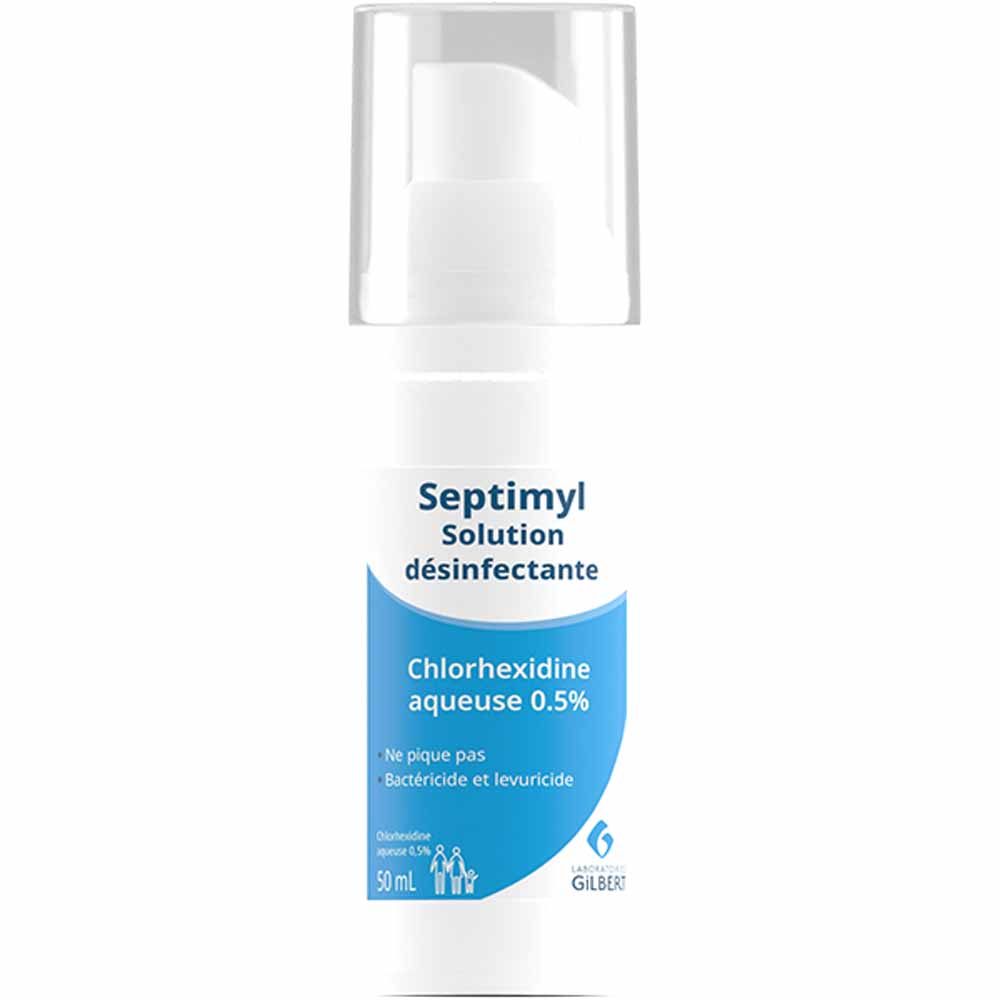 Gilbert Septimyl Soluzione Desinfectis allo 0,5% di clorexidina 50ml