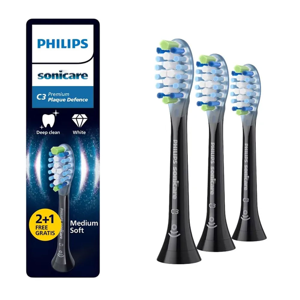 Philips Sonicare Testine Premium Plaque Defence C3 HX9043/88 2+1