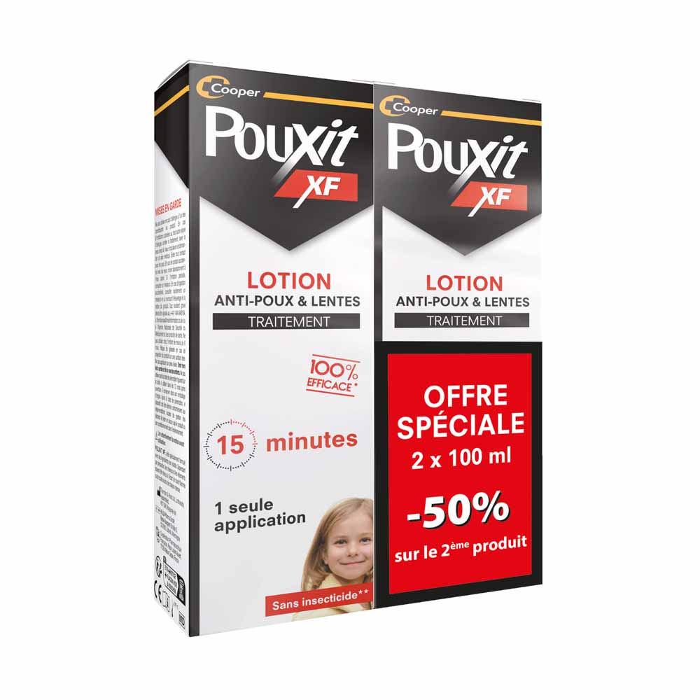 Pouxit XF Lozione antipidocchi e lendini 2x100ml