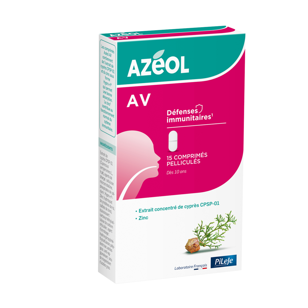 Pileje Azéol AV difese immunitarie 15 compresse