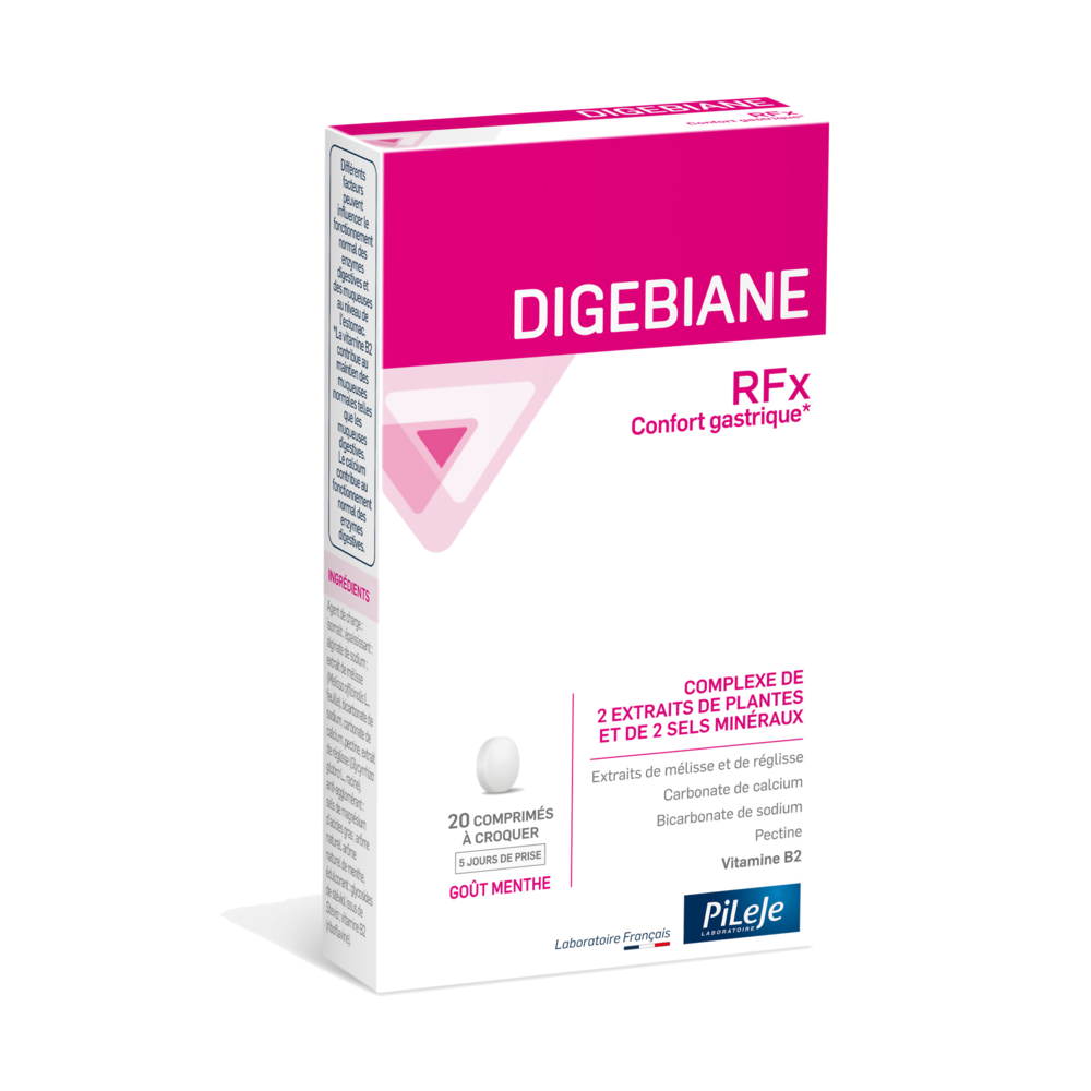 Pileje Digebiane Rfx conforto gastrico 20 compresse orosolubili