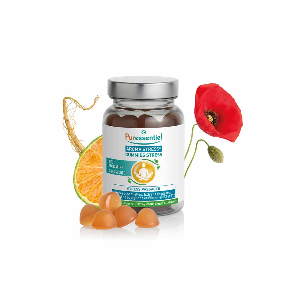 Puressentiel Aroma Stress Stress con oli essenziali bio 45 caramelle gommose