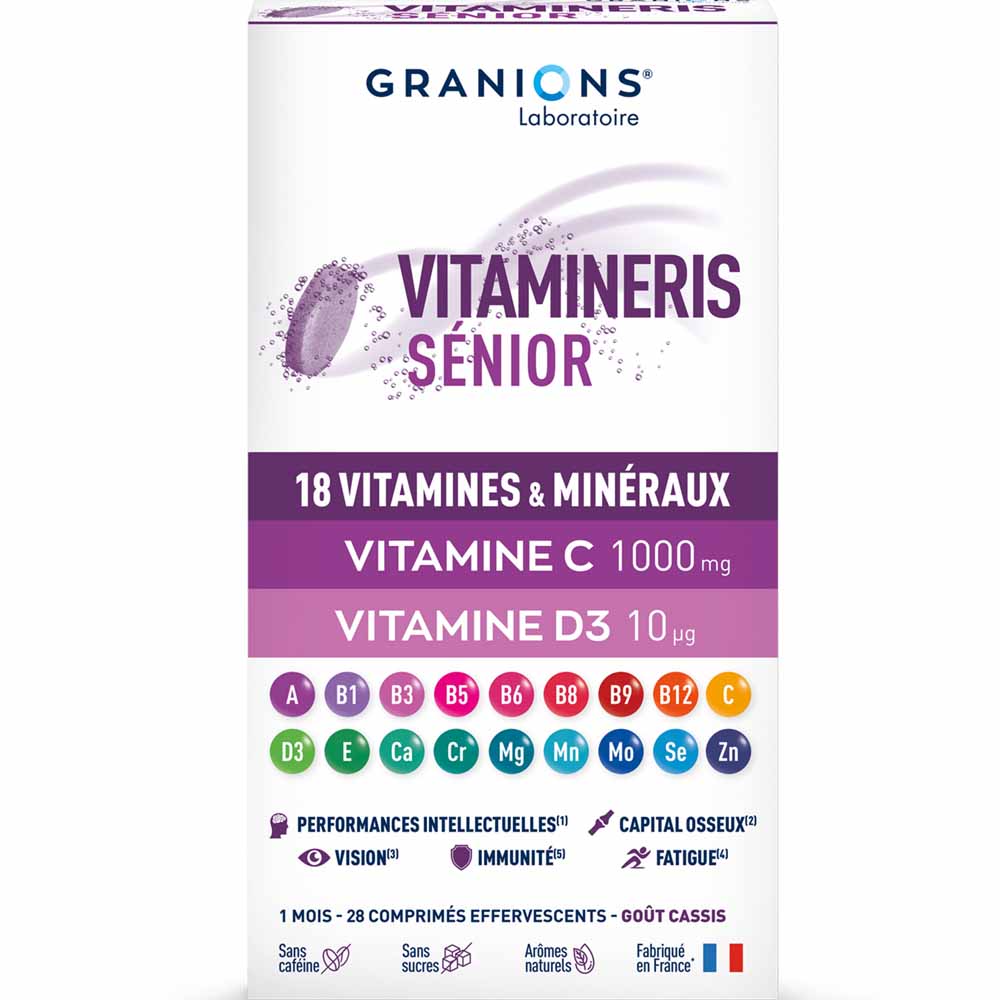 Granions Vitamineris Senior 1000 mg 30 compresse