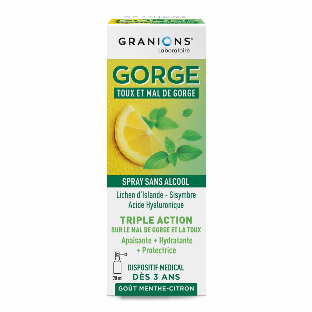Granions Spray per la gola Dispositivi medici 20ml