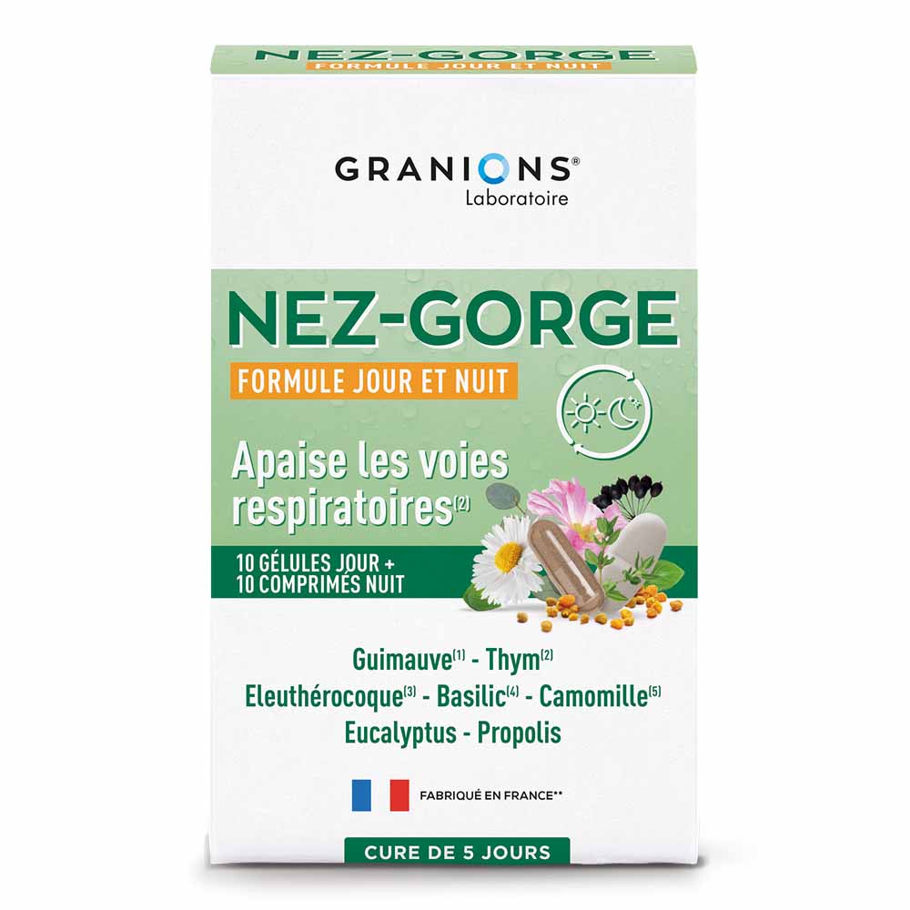 Granions Naso e gola 10 capsule + 10 compresse