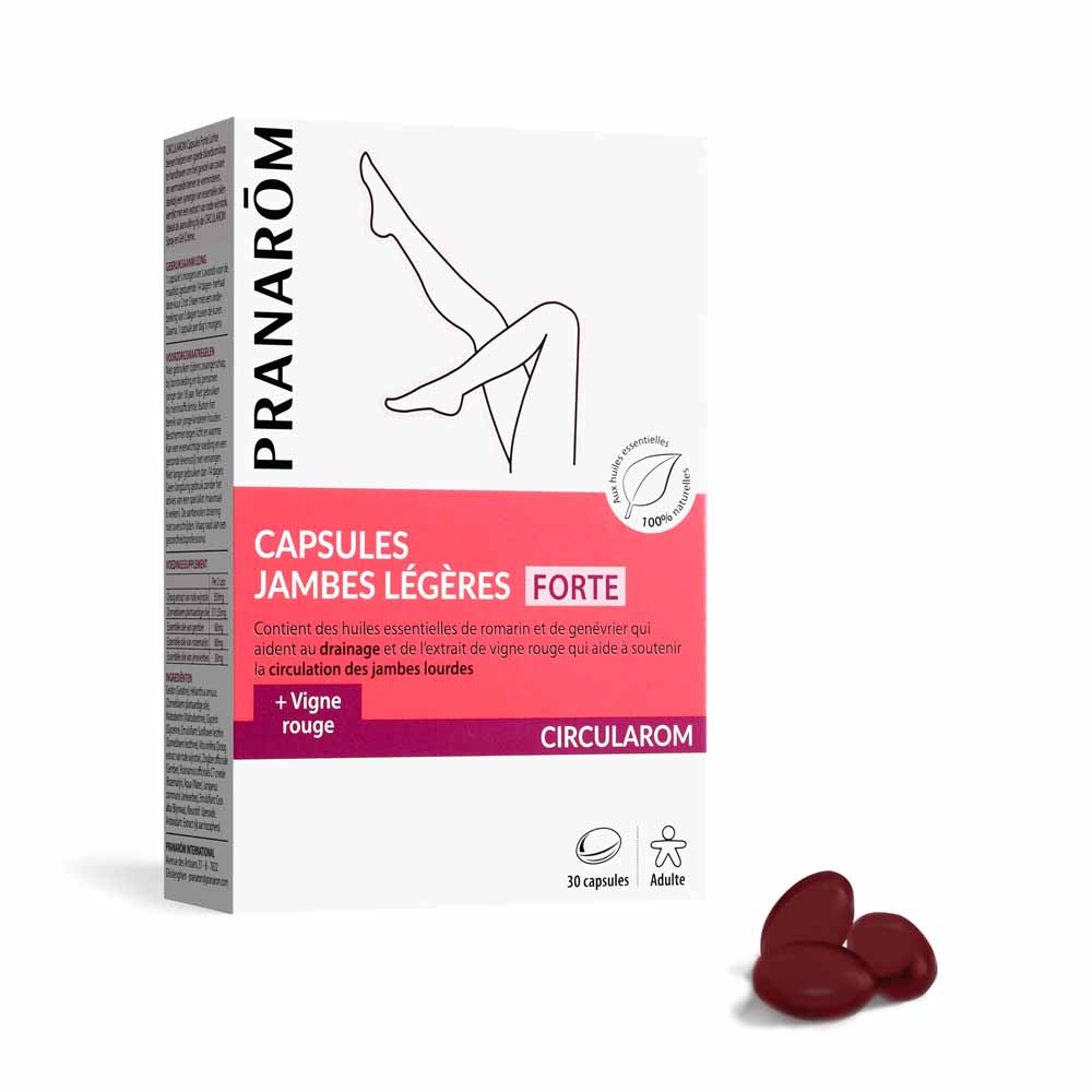 Pranarôm Circularom Gel crema bio gambe leggere 30 capsule