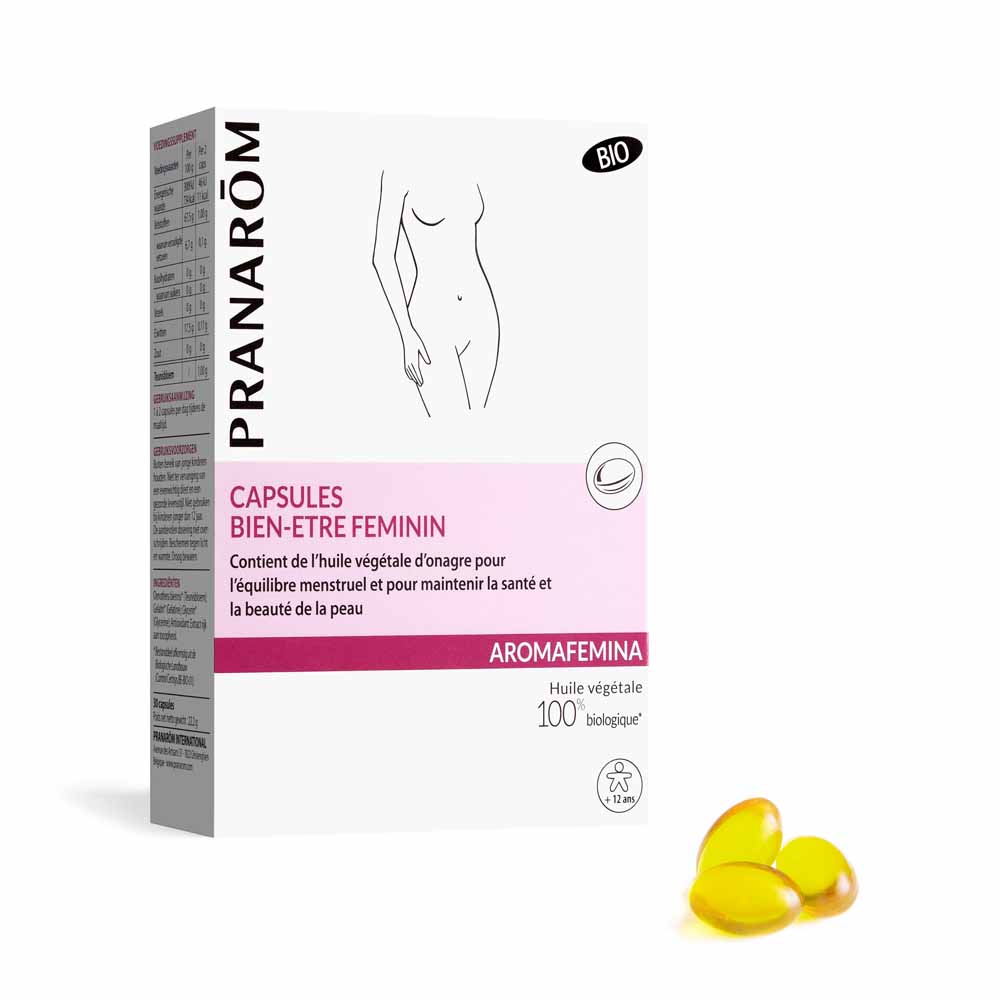 Pranarôm Aromafemina Benessere femminile onagra bio 30 capsule