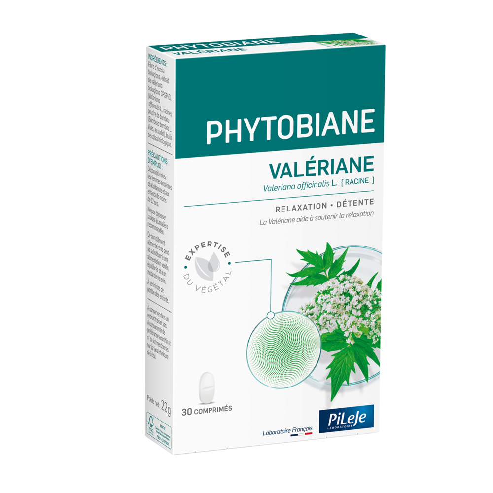 Pileje Phytobiane Valeriana per rilassamento e distensione 30 compresse