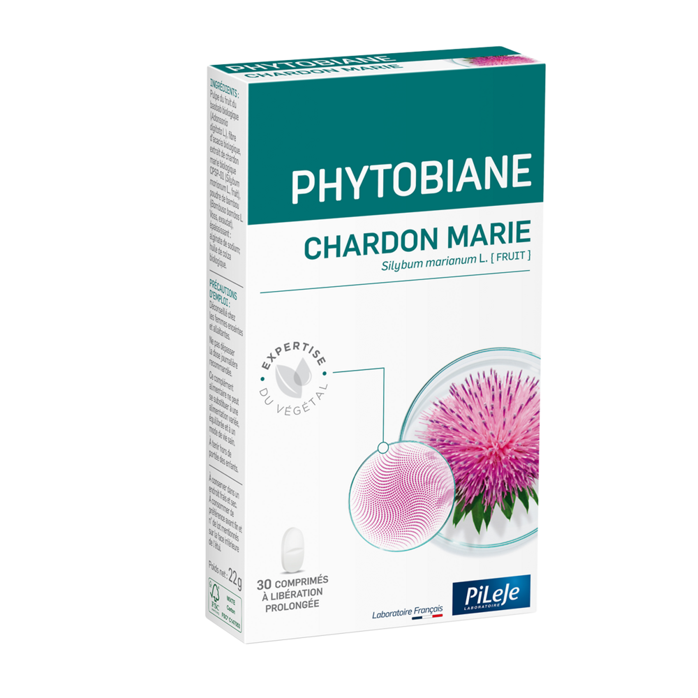 Pileje Phytobiane Chardon Marie integratore alimentare 30 compresse