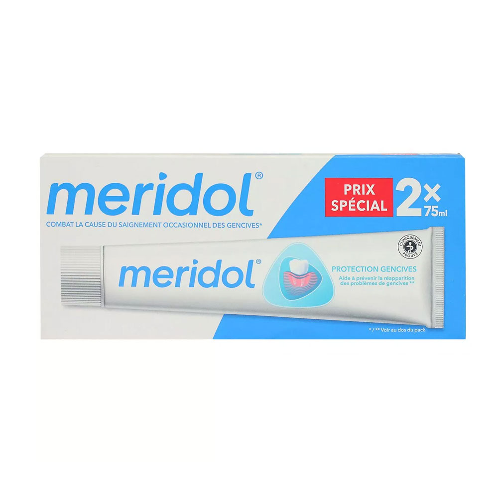 Meridol Dentifricio protezione gengive 2x75 ml Offerta speciale