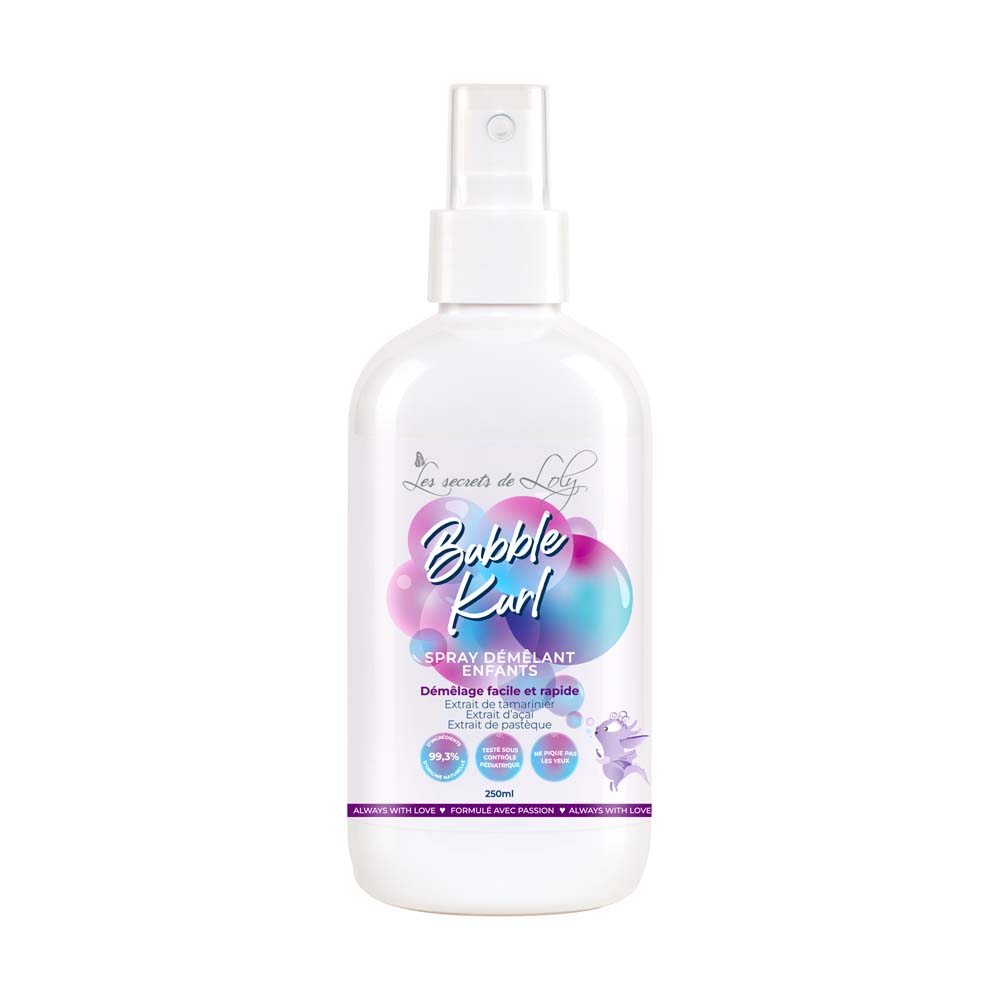 Les Secrets de Loly Spray districante Bubble Kurl per bambini 250 ml