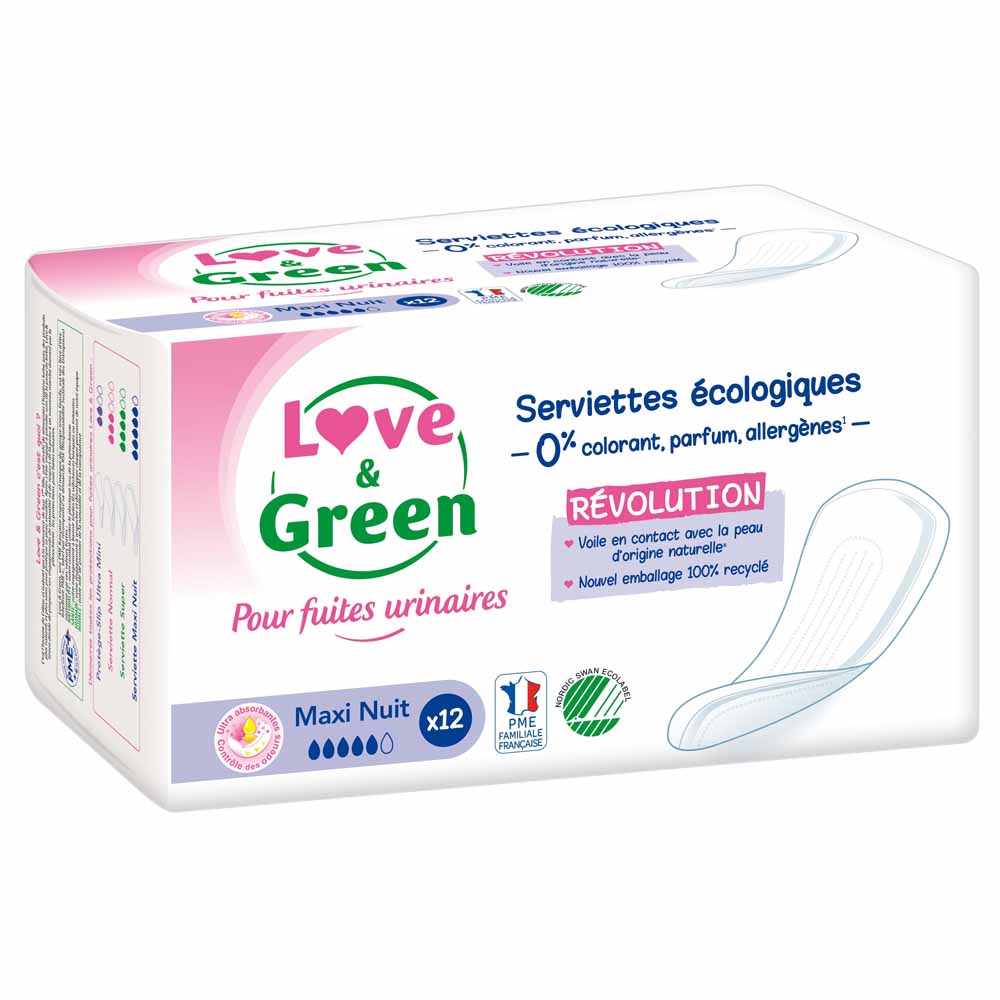 Love&Green Debolezza della vescica di Notte 12 pastiglie