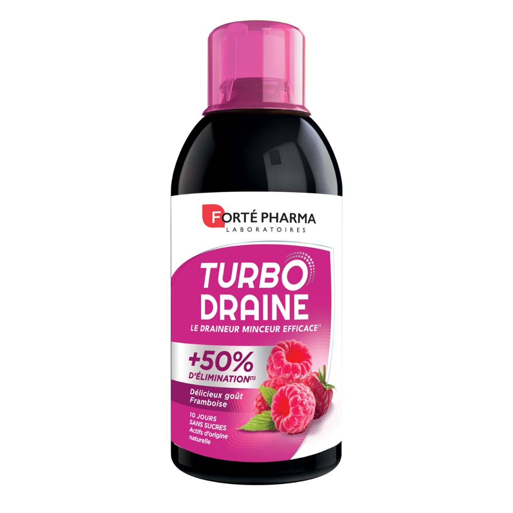 Forté Pharma TurboDraine Drenante snellente e depurativo gusto lampone 500ml