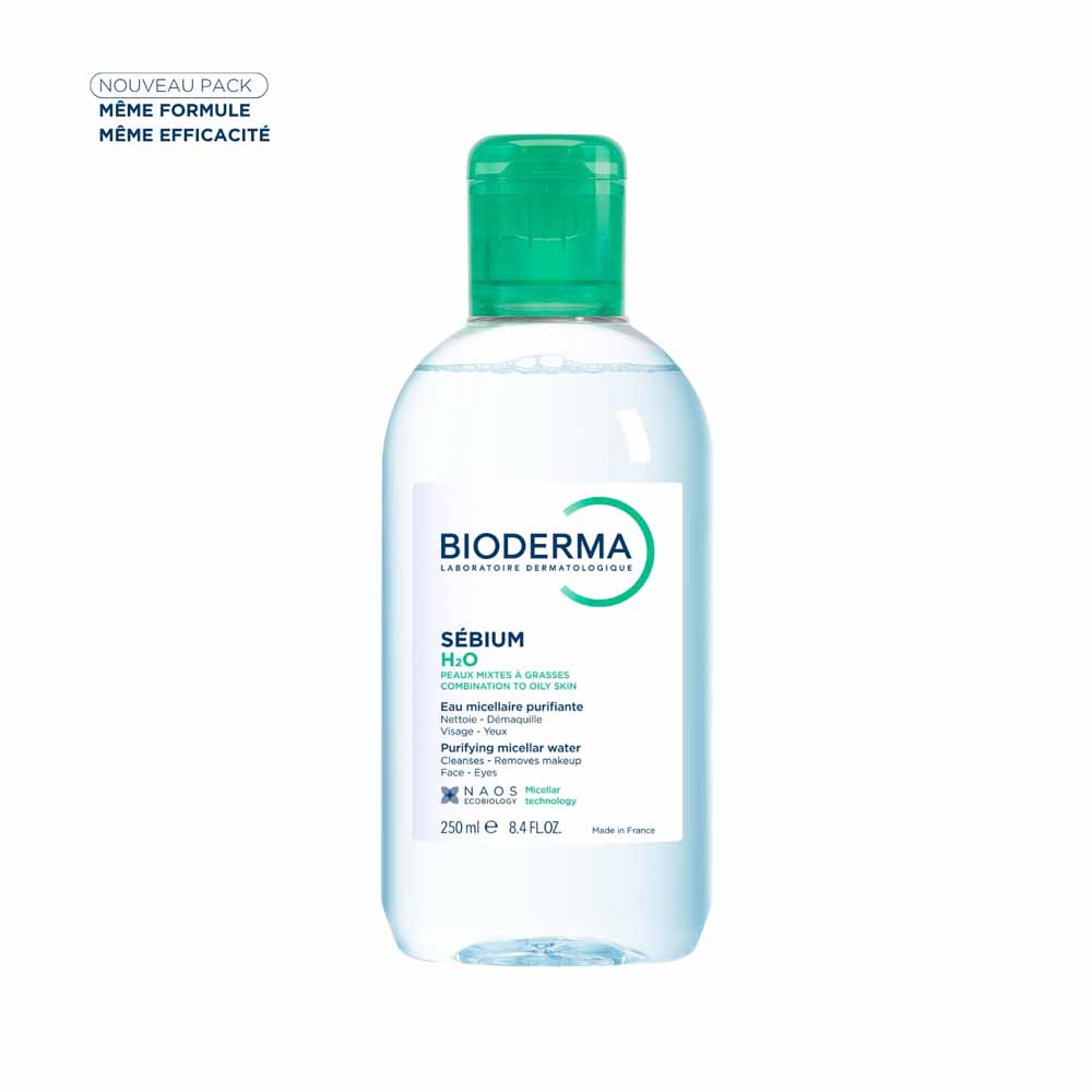 Bioderma Sebium Acqua Micellare Pelle Mista-Grassa H2O Peaux grasses 250ml