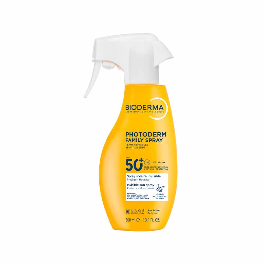 Bioderma Photoderm Spray Fotoprotettivo Spf 50 Family Peaux Sensibles 300ml