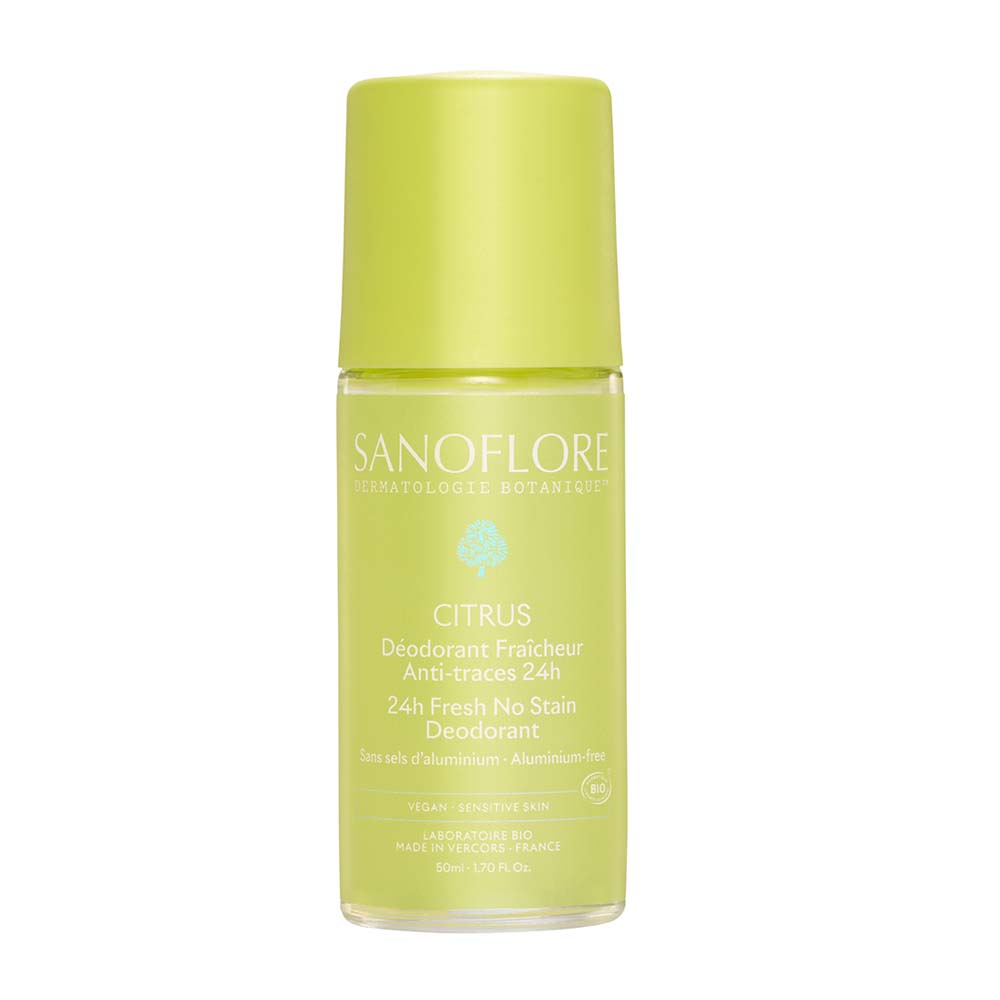 Sanoflore Deodoranti Roll-on efficace 24 ore al Limone - certificato biologico 50ml