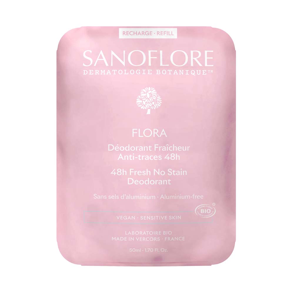 Sanoflore Ricarica di deodorante per 48 ore Fleur 50ml