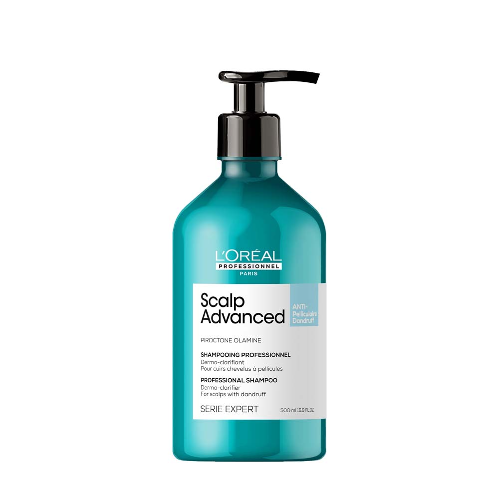 L'Oréal Professionnel Scalp Advanced Shampoo antiforfora dermo-chiarificante 500ml